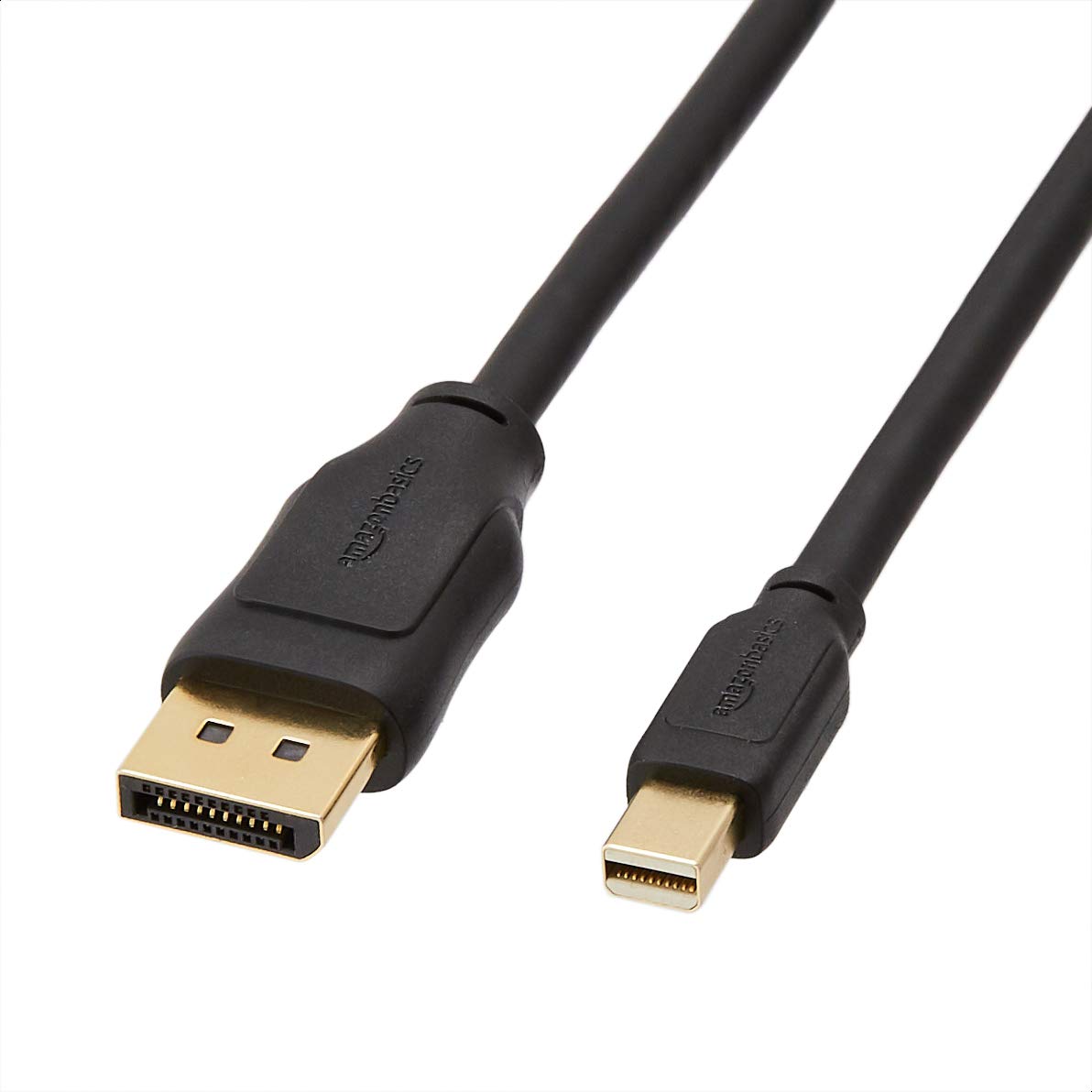 Amazonベーシック Mini DisplayPort - DisplayPort 変換ケーブル タブレット用 0.9m ブラック